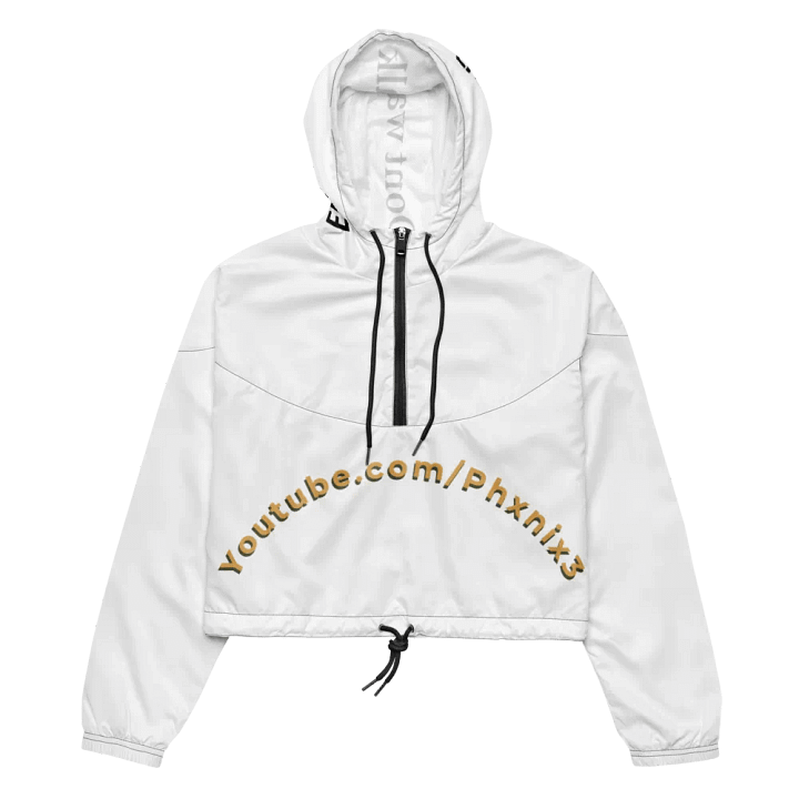 Crop Top Hoodie with My YT product image (2)