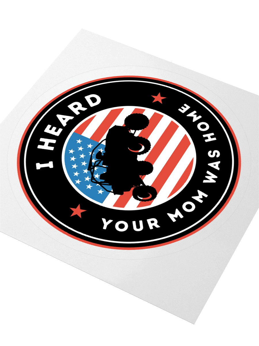DirtHammer Your Mom Sticker product image (3)