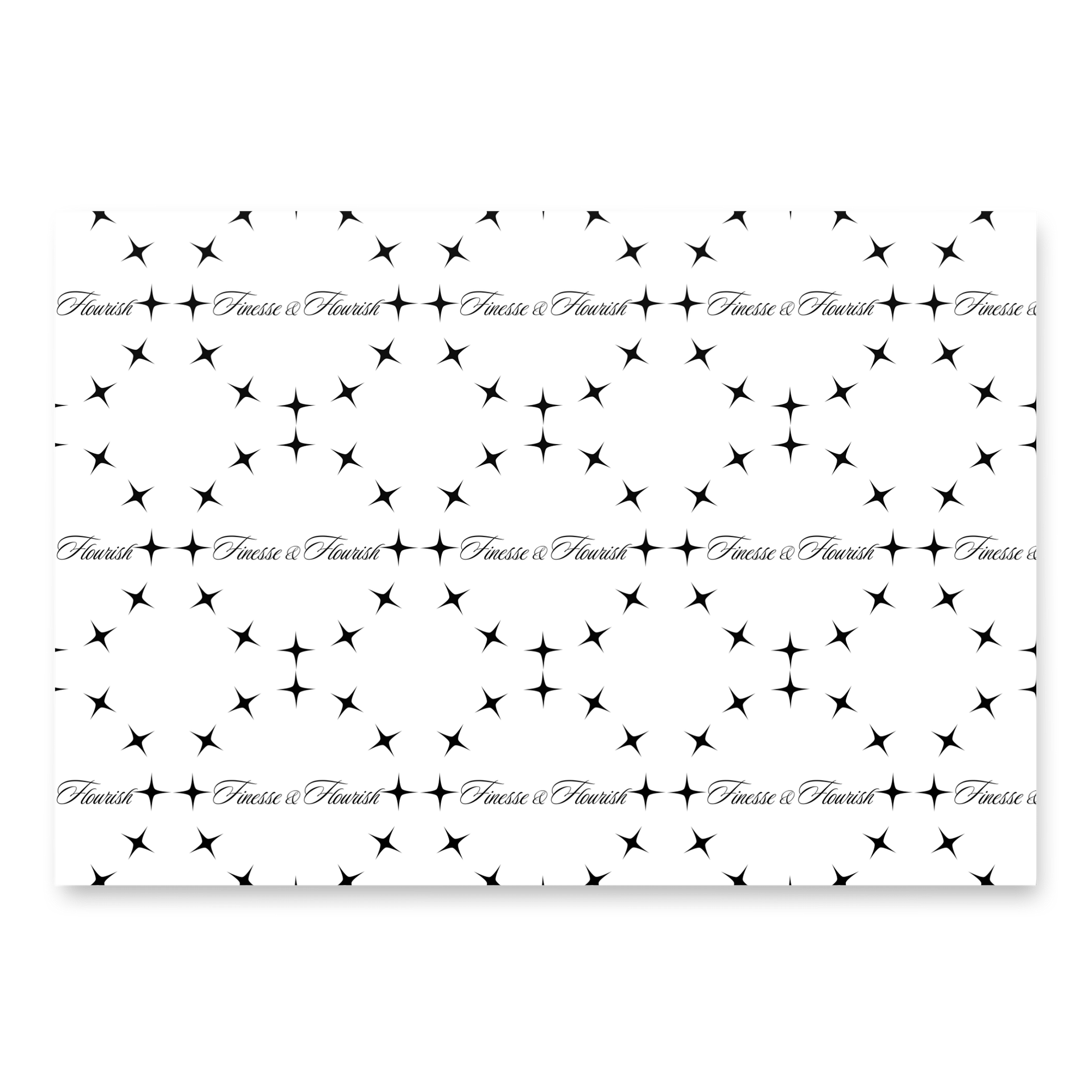 F&F Star Dial Wrapping Paper Sheets (3) product image (2)