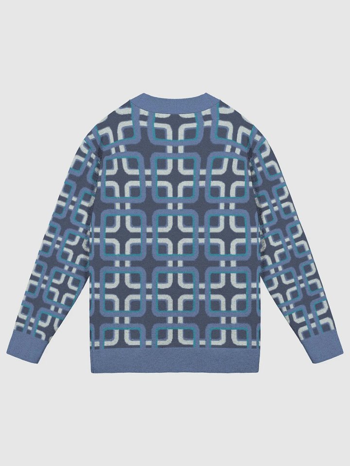 Navy Kubrik Retro Knitted Cardigan product image (2)