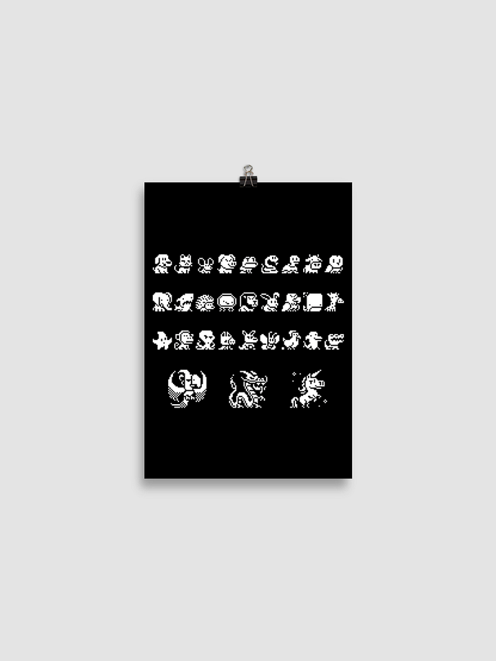 Pixel Animals Print - Matte Paper product image (2)