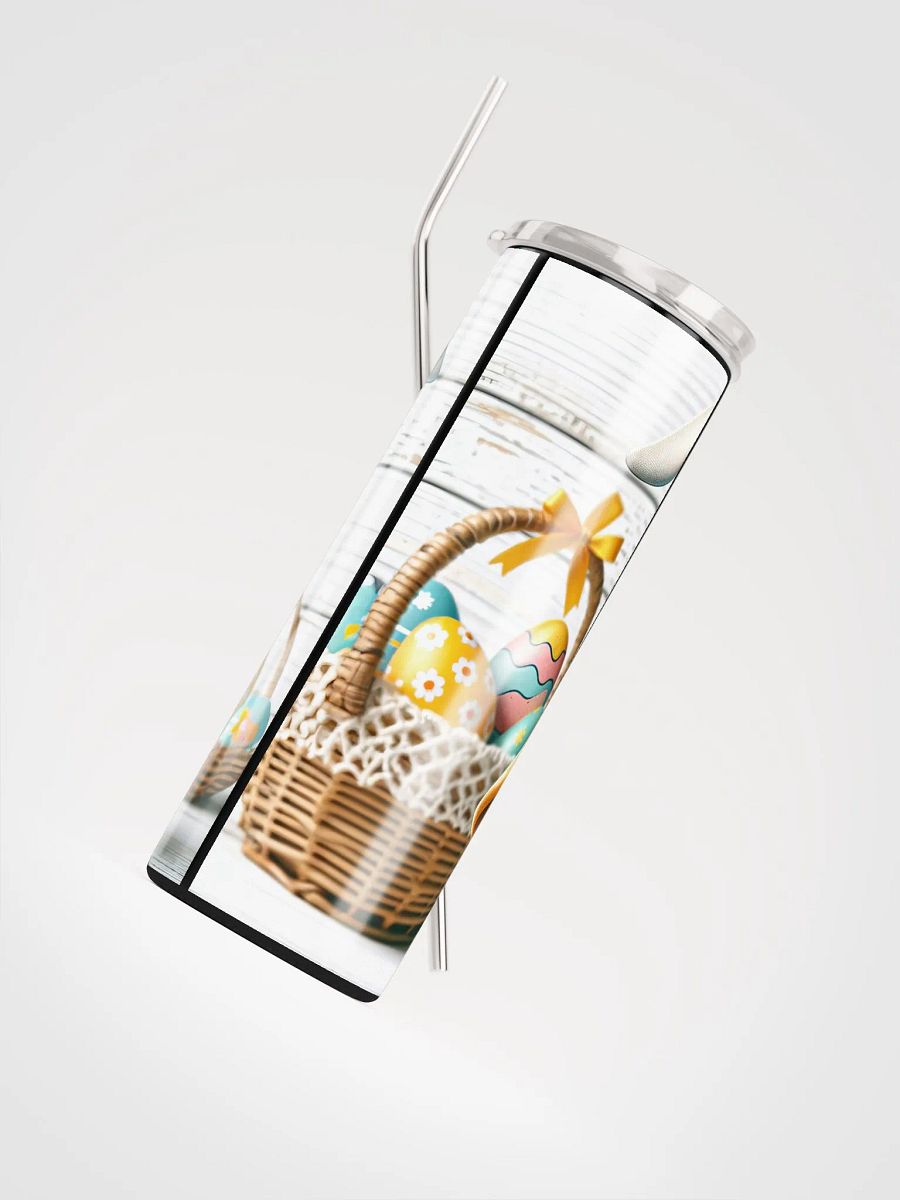 Bunny Hat Gnome Stainless Steel Tumbler product image (8)