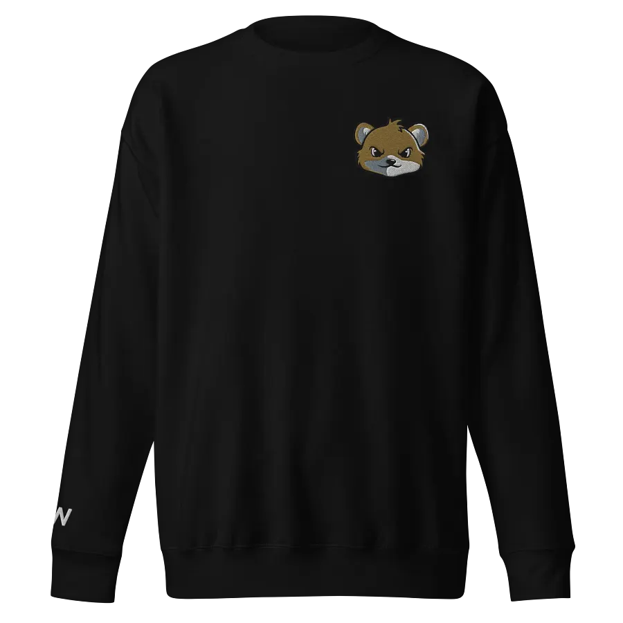 Face Embroidered Premium Sweatshirt product image (1)