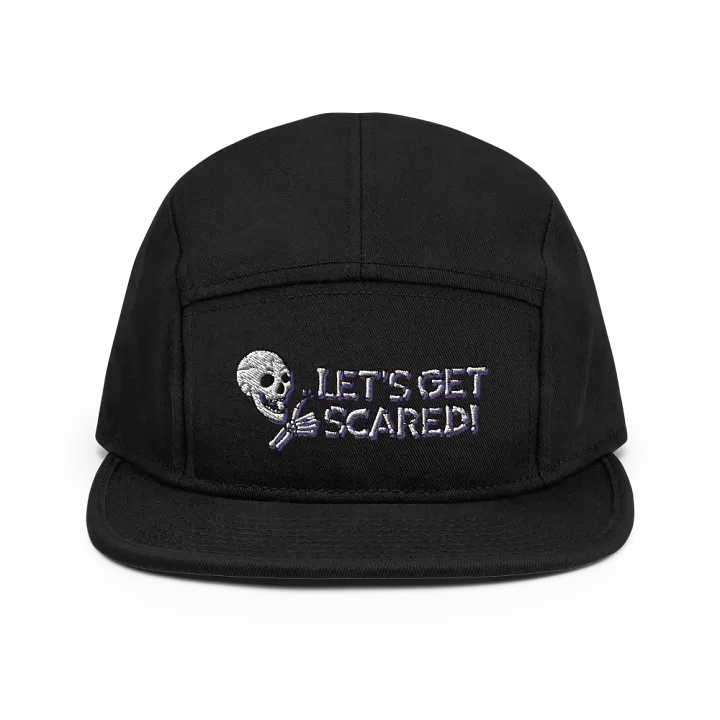 Let's Get Scared Panel Hat (embroidered) product image (1)
