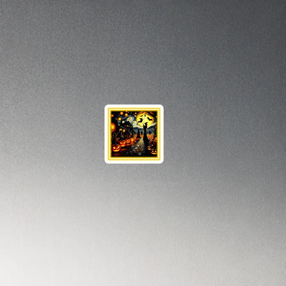 Witches & Pumpkins Slimline Flexible Magnets product image (4)