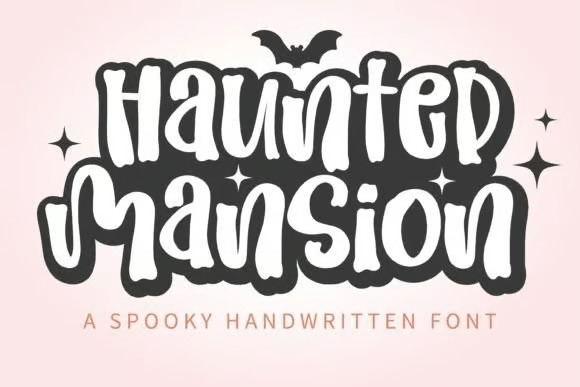 Haunted Mansion Font | Installable Font product image (1)