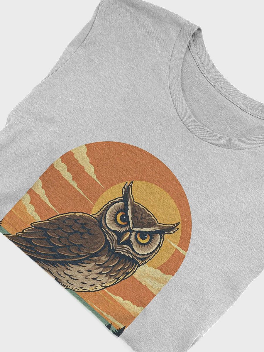 I AM BUSY Owl Sunset T-Shirt product image (5)