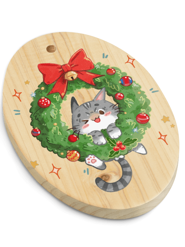 Christmas ornament Tabby cat product image (3)