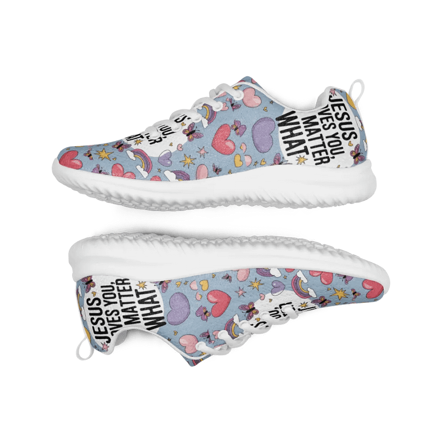Jesus Loves You Women's Athletic Shoes product image (9)
