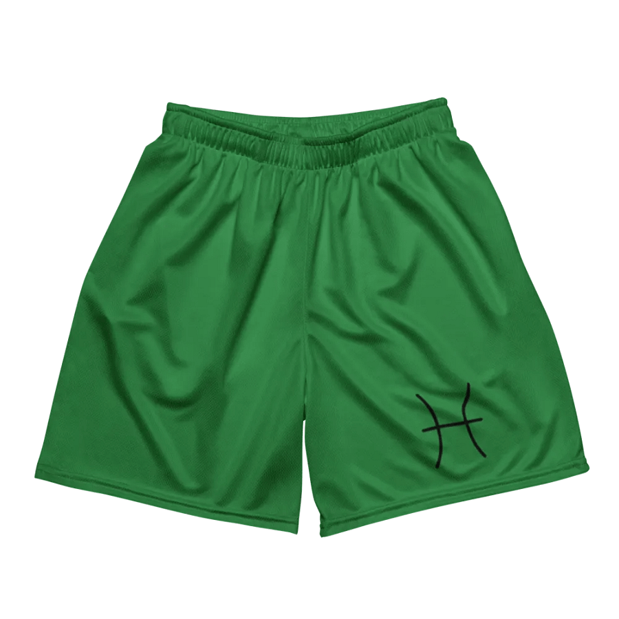 Pisces Symbol All-Over Mesh Shorts product image (2)