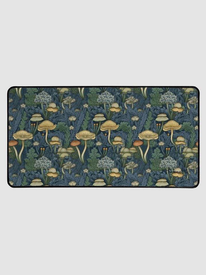 Mushrooms in a Jungle Desk Mat by Treasure Pie product image (1)