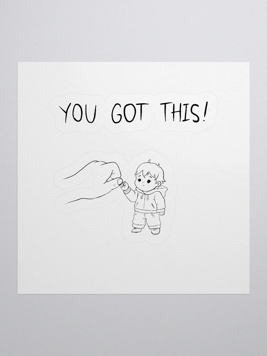 You Got This! Kiss Cut Stickers product image (1)