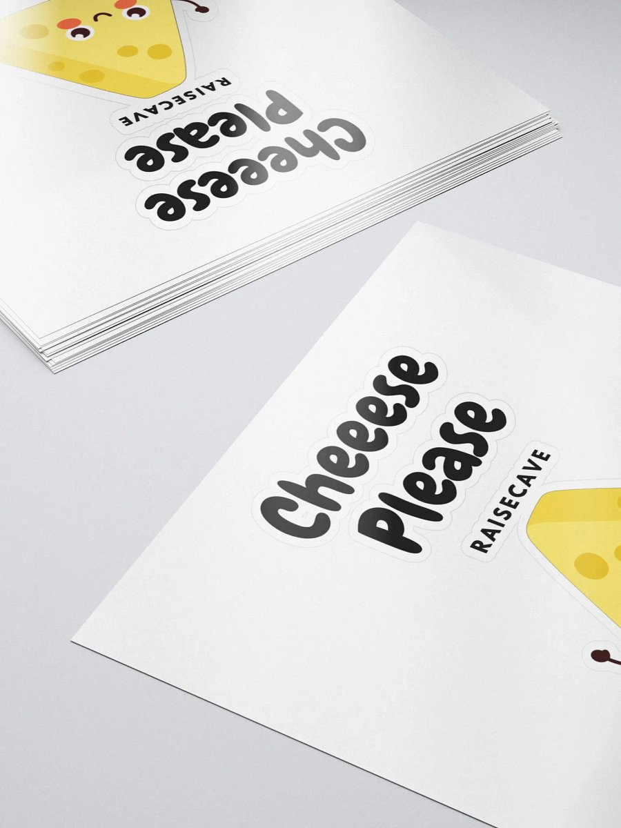Cheeese Please Sticker product image (5)