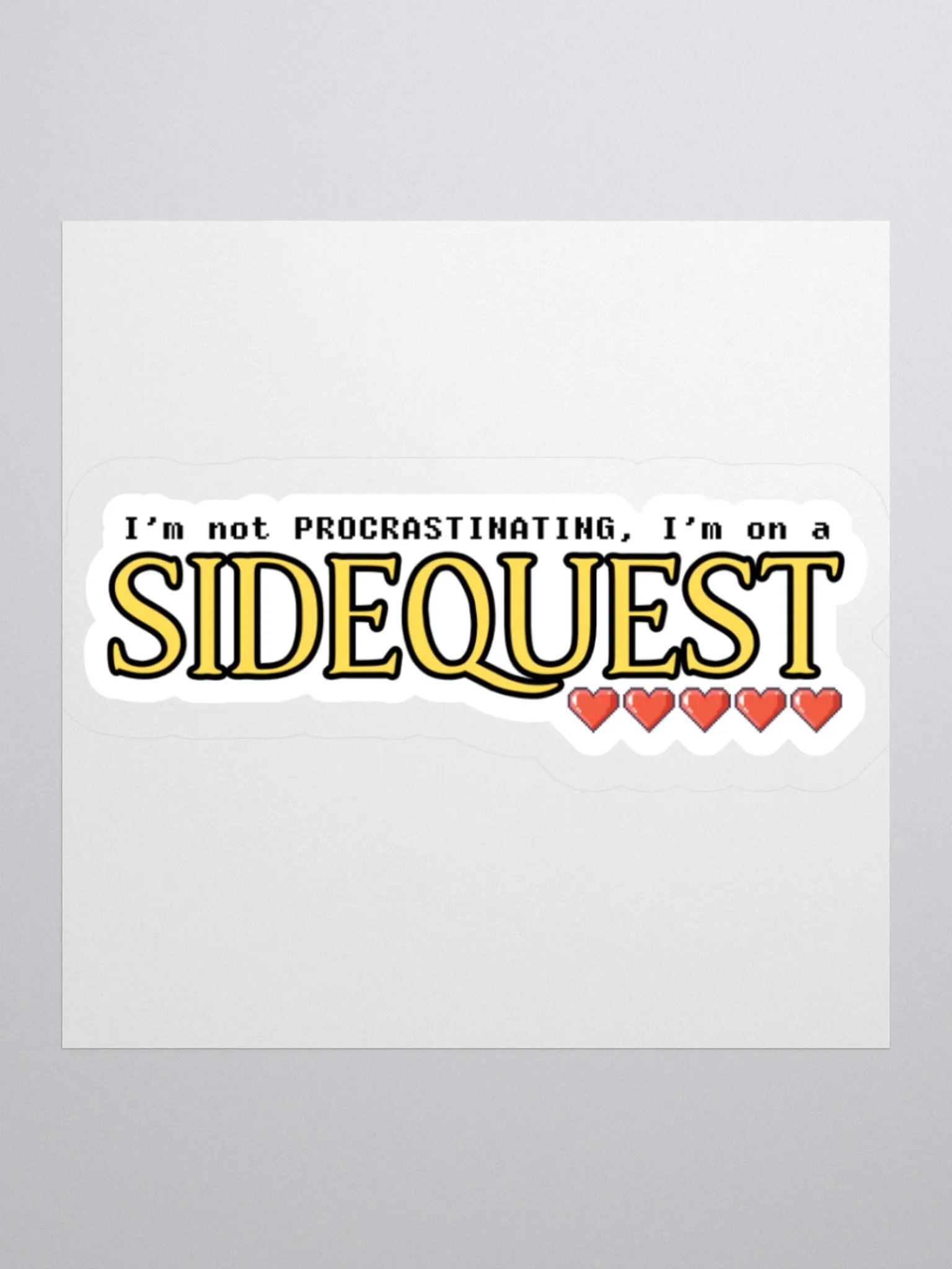 Sidequest Sticker product image (1)