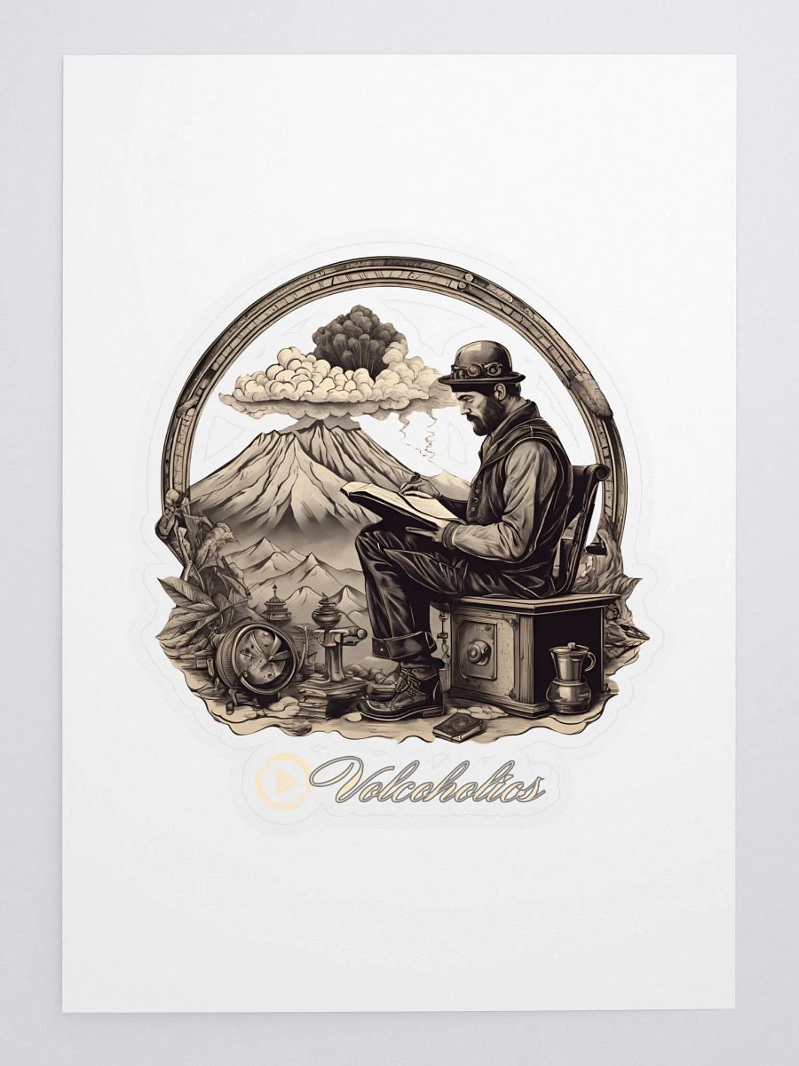 Volcanologist Fieldwork Sticker Sheet product image (3)