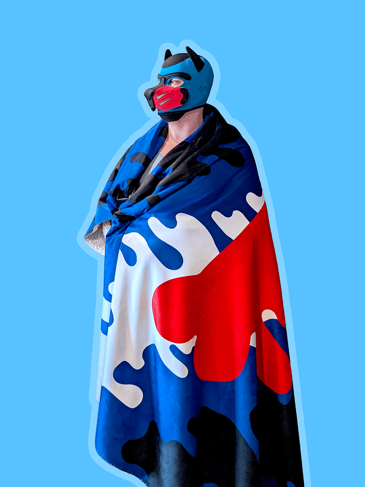 Pup Pride Drip - Sherpa Blanket product image (1)