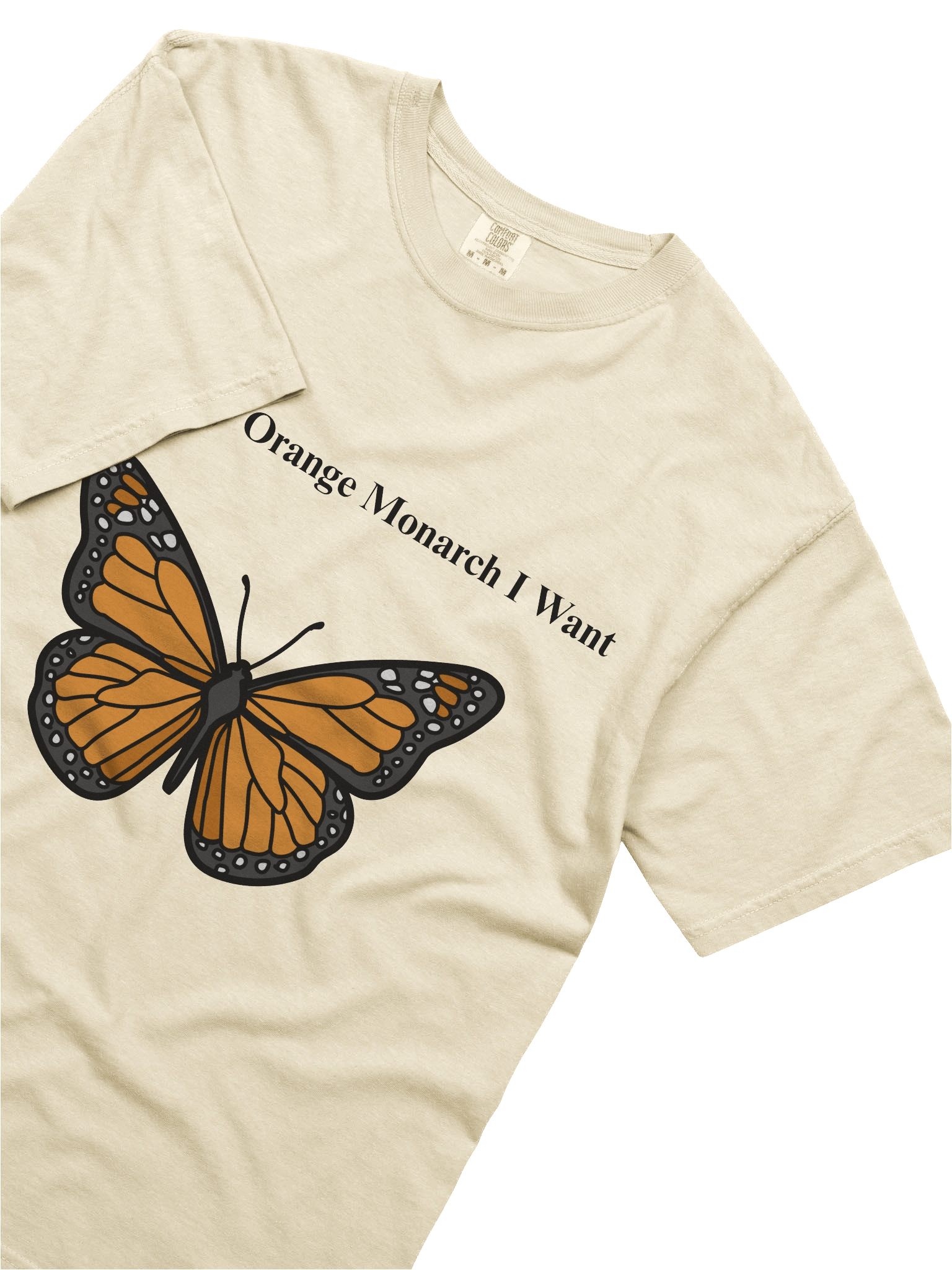 Orange Monarch Illustration T-Shirt product image (15)