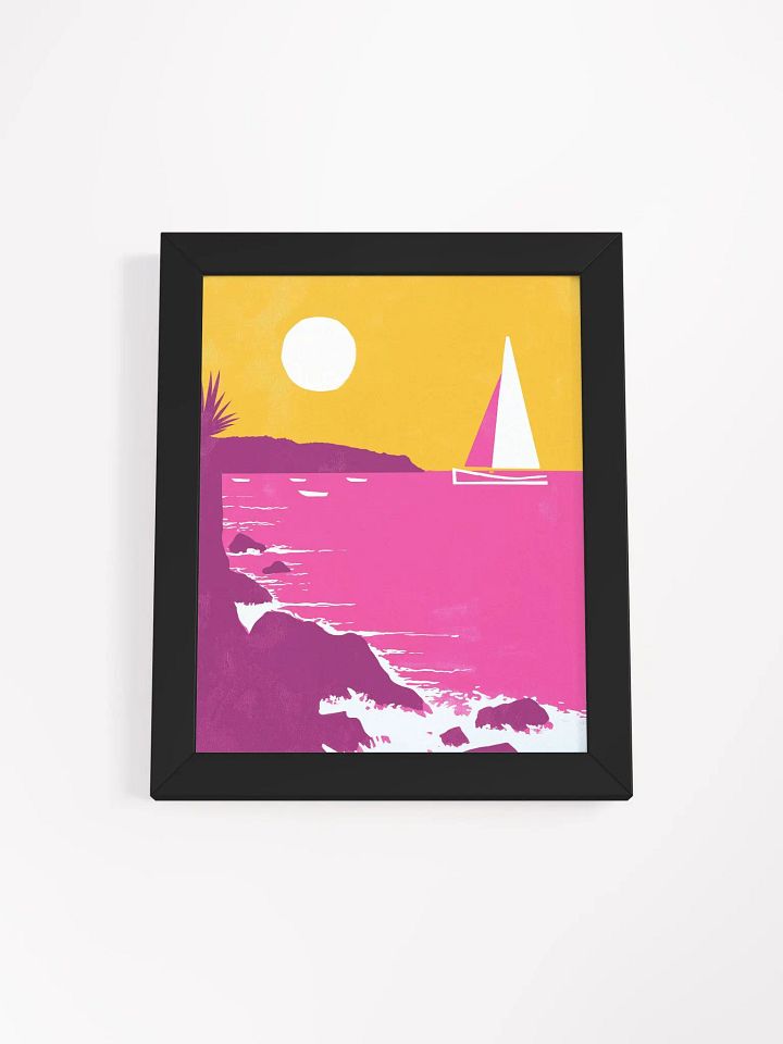 Sunset on pink lake product image (5)