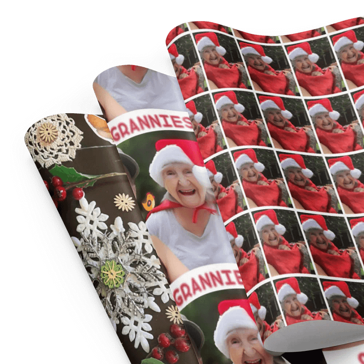 Wrapping Paper - Set of (3) original O.G. Grannie designs product image (1)