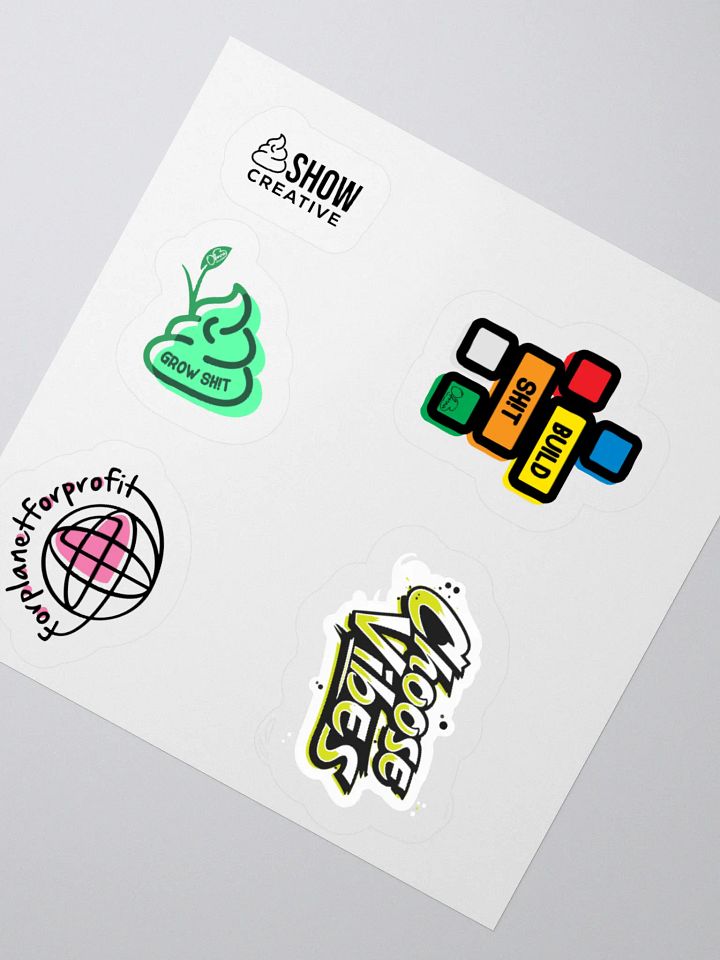 The Sh!tstarter St!cker Pack product image (2)