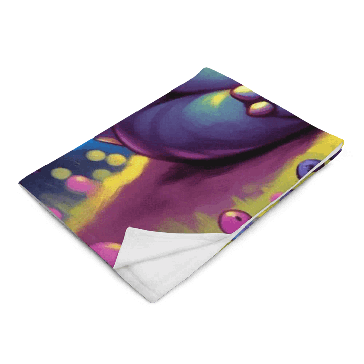Starry Nights with Cute Cthulhu Blanket product image (14)