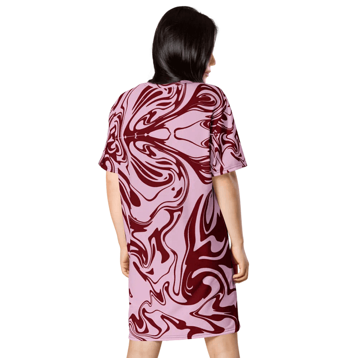 Marbled Melody Oversized Dress product image (2)