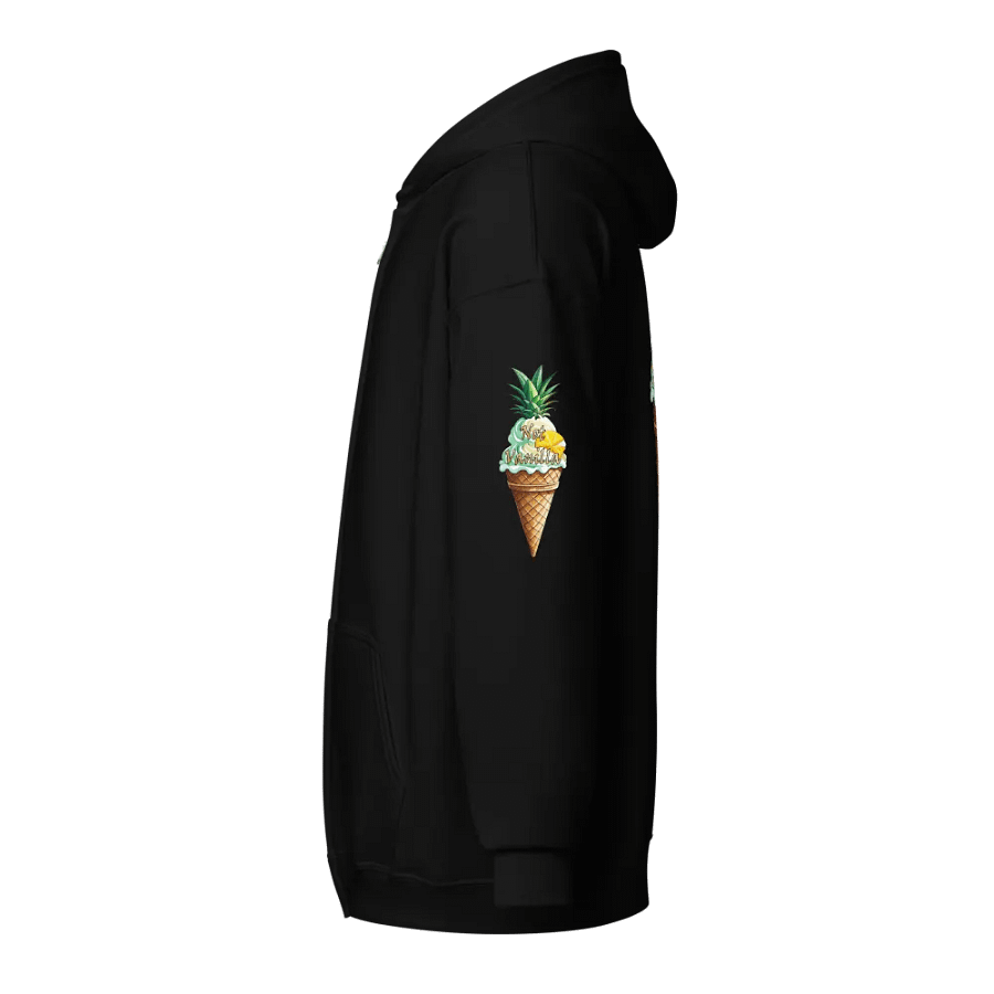 Not Vanilla Icecream cone zippy hoodie product image (15)