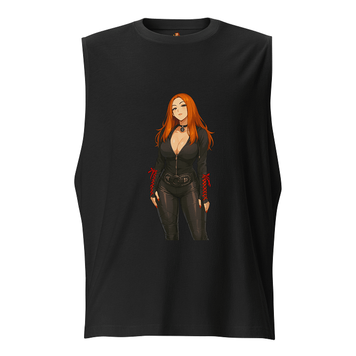 Anime Black Widow Red Unisex Tank Top product image (1)