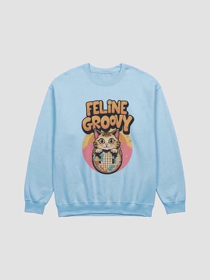 Feline Groovy Disco Crewneck product image (2)