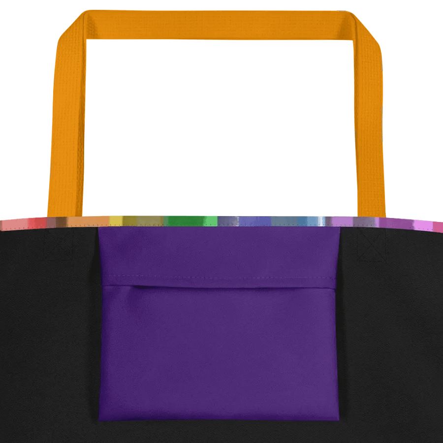Cool Gouache Striped Tote Bag product image (9)