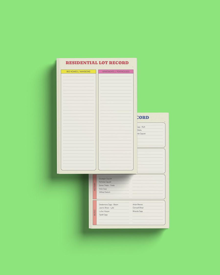 The Unofficial Sims Planner product image (4)