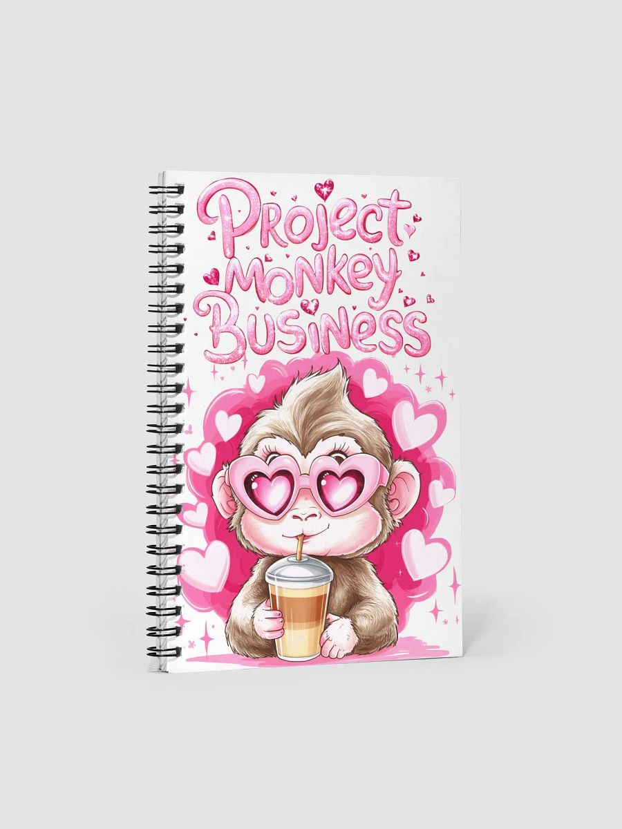 Heartfelt Monkey Business Notebook product image (1)