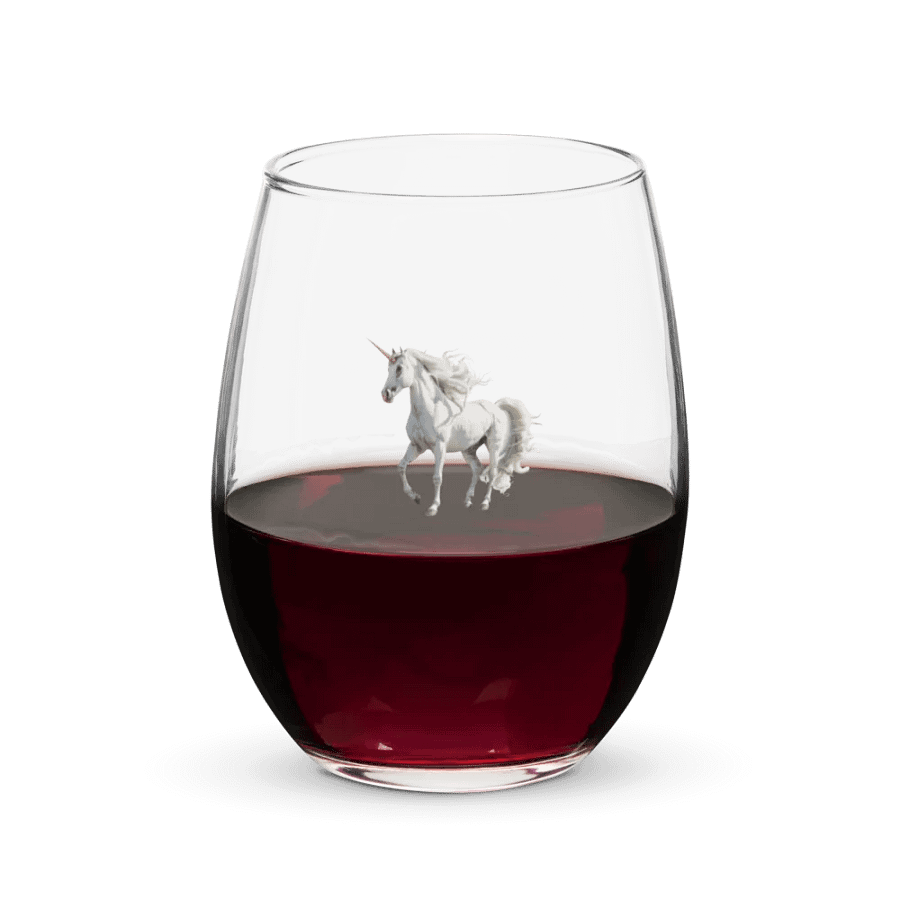 The Unicorn Stemless Water / Wine Glass product image (5)