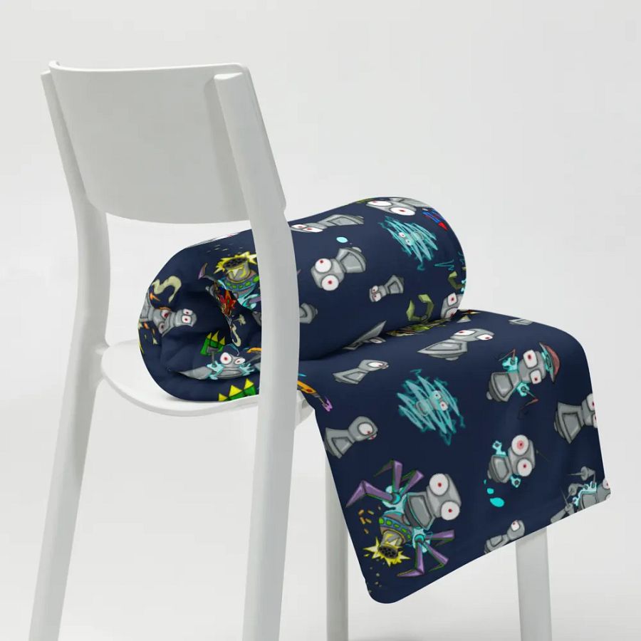 Procrastitrons! Fuzzy Blanket product image (20)