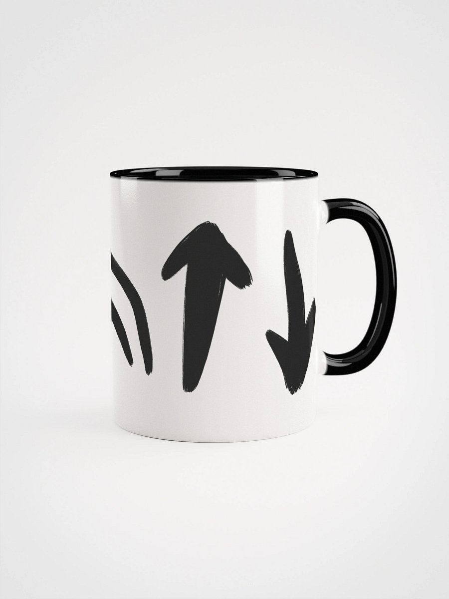 He Came. He Died. He Arose. He's Coming Back Christian Black & White Mug product image (1)
