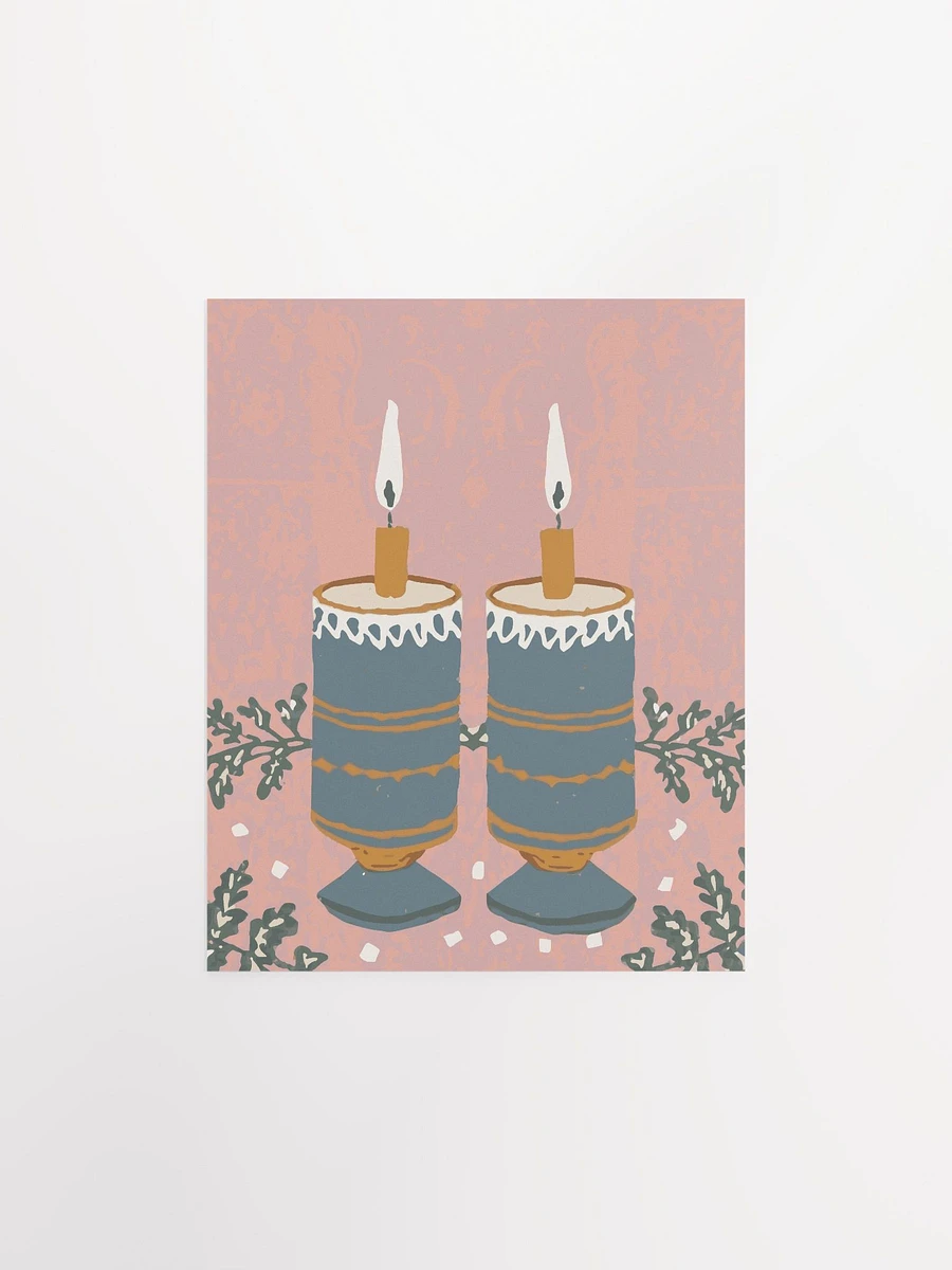 Shabbat Candles Print (Unframed) product image (1)