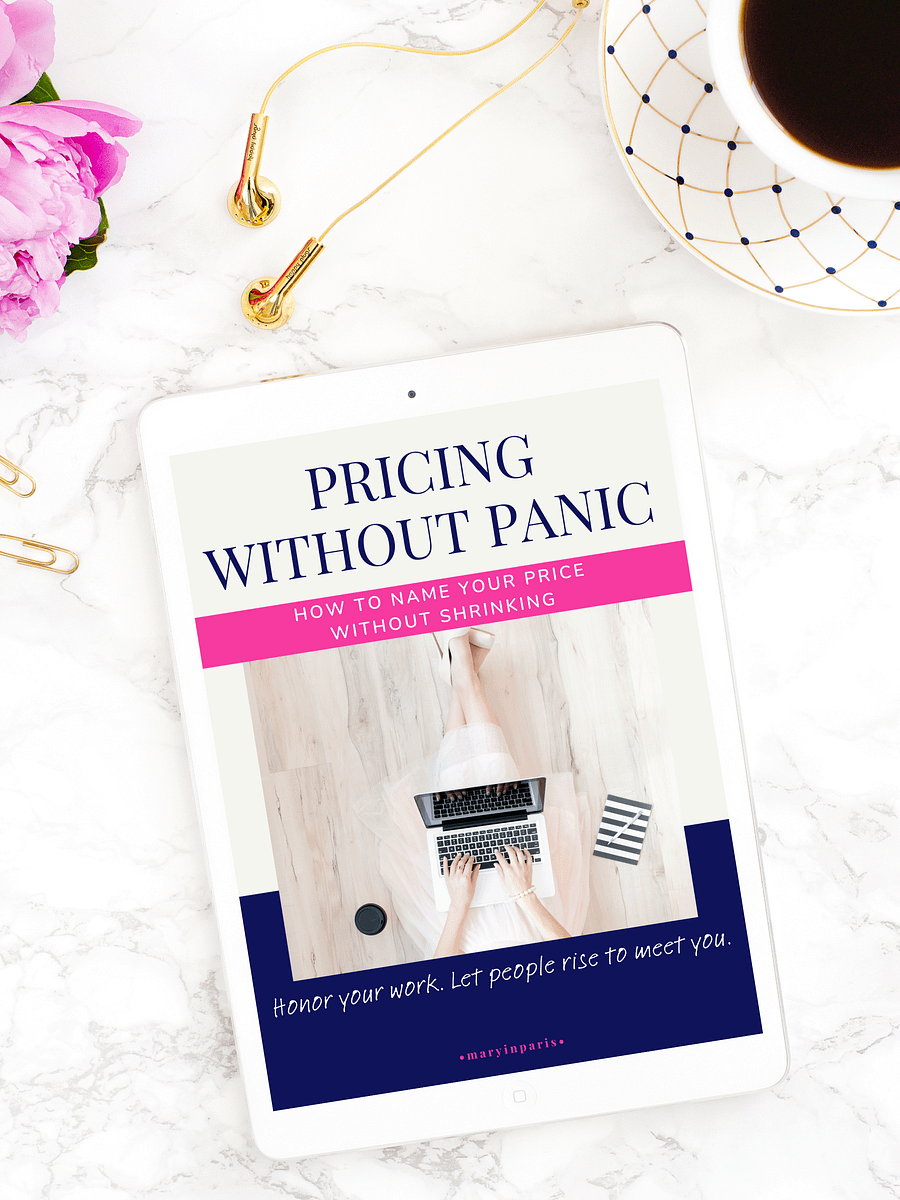 Pricing Without Panic: How to name your price without shrinking product image (1)