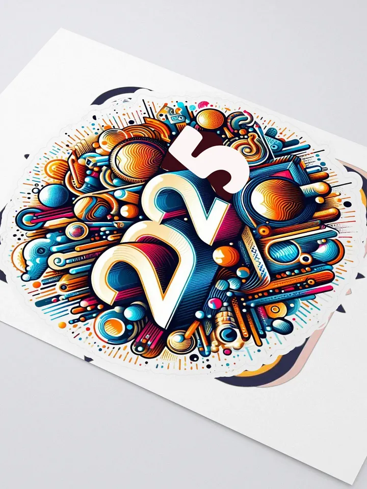 2025 Abstract Sticker Sheet product image (1)