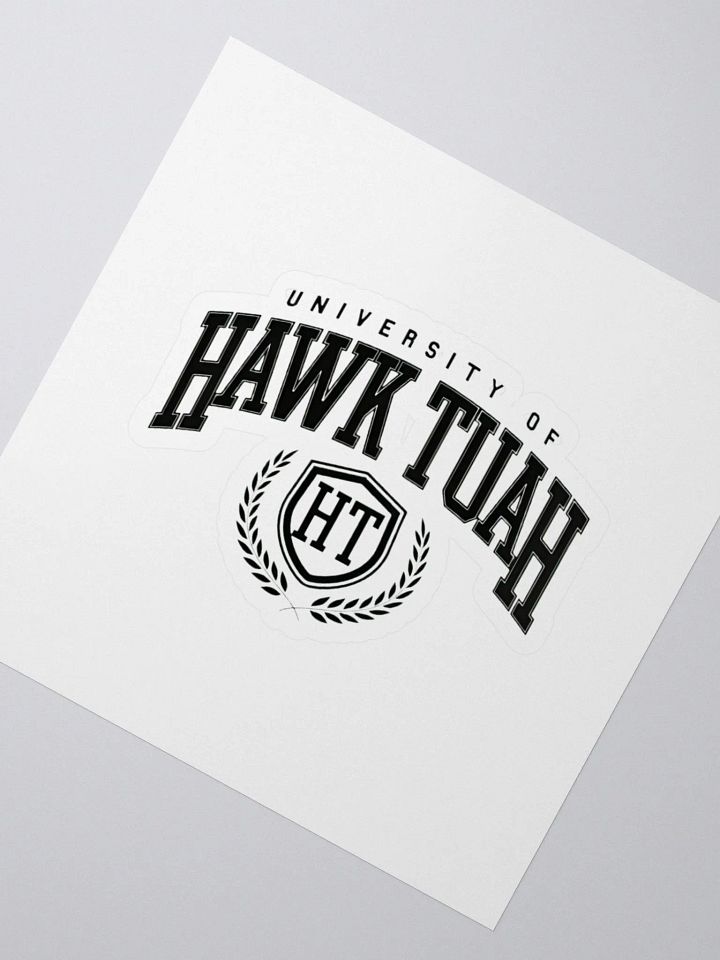 Hawk Tuah Kiss Cut Stickers product image (2)