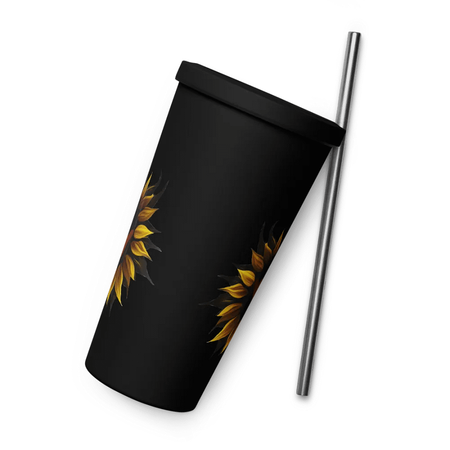 ASL Love Sunflower Insulated Tumbler product image (7)