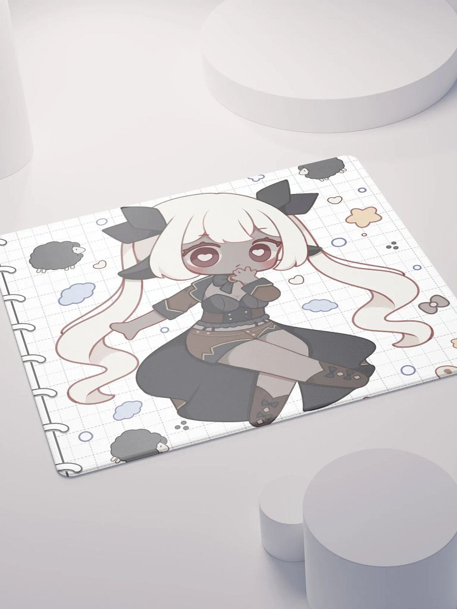 Chibi Lila Doodle Gamer Mouse Pad product image (5)