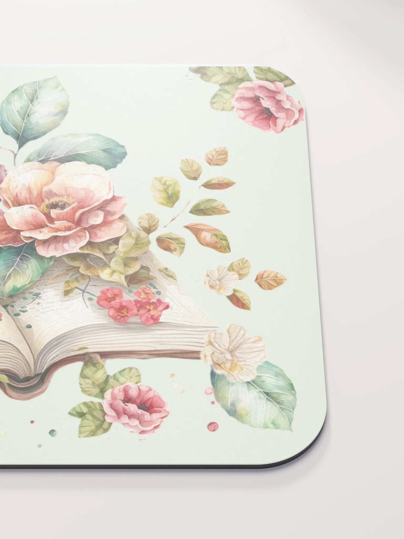 Beautiful Book Full of Flowers Mousepad product image (5)