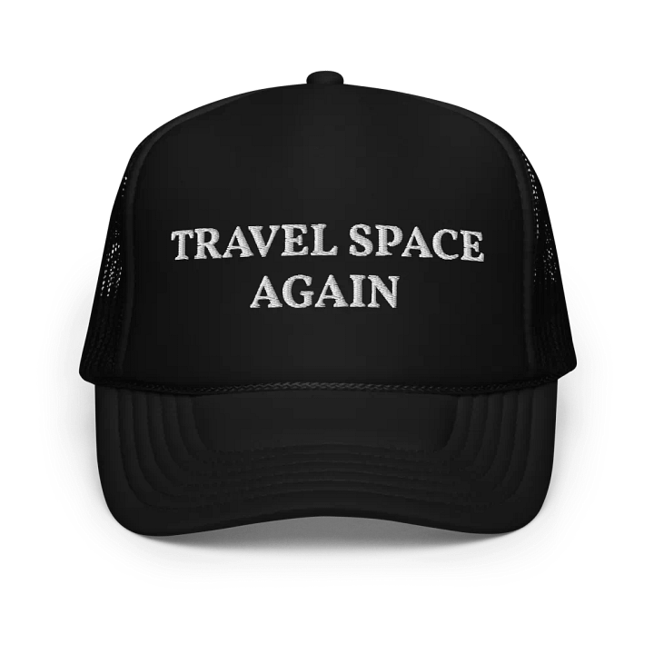 Travel space again - Embroidered Trucker Cap Hat product image (1)