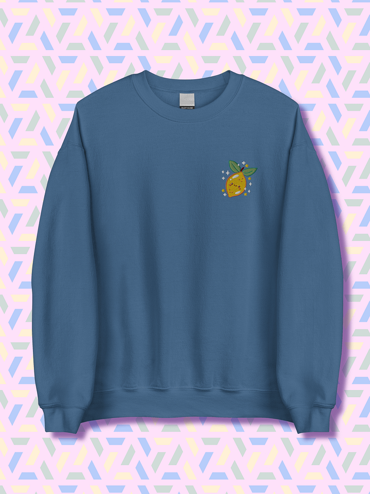 Whimsical Lemon Smiles Crewneck product image (1)