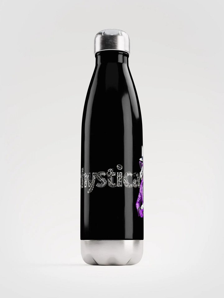 Stainless Steel Water Bottle: Rock On Dragon with Guitar product image (1)