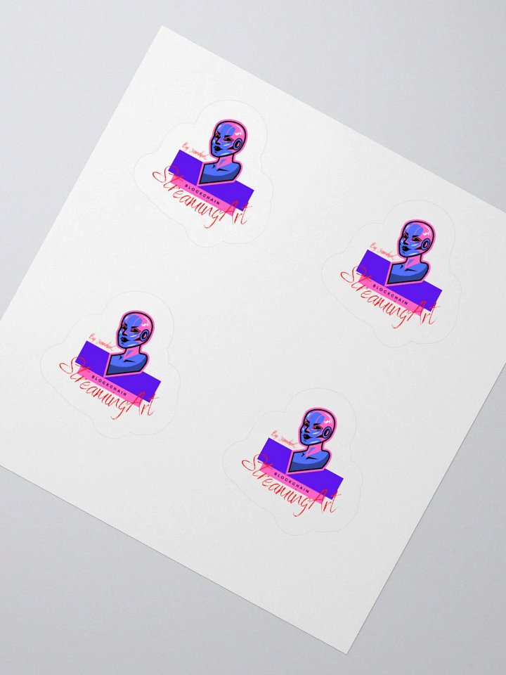 StreamingArt Futuristic Blockchain Sticker Set product image (6)