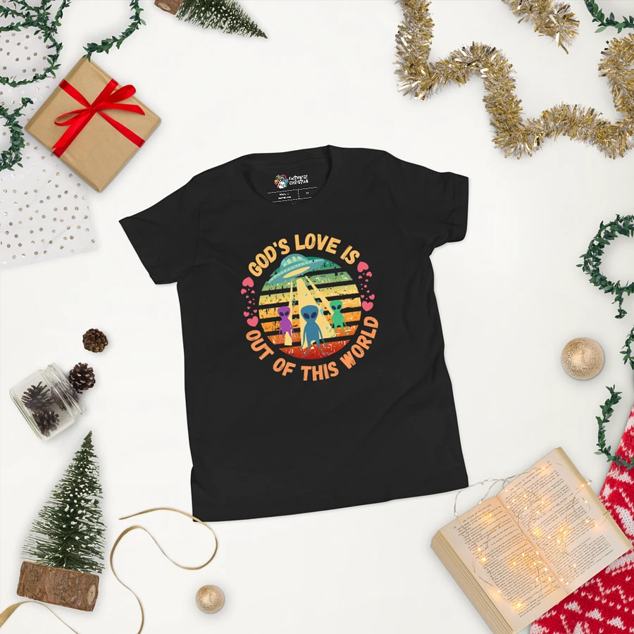 God's Love Is Out Of This World Kids T-Shirt product image (9)