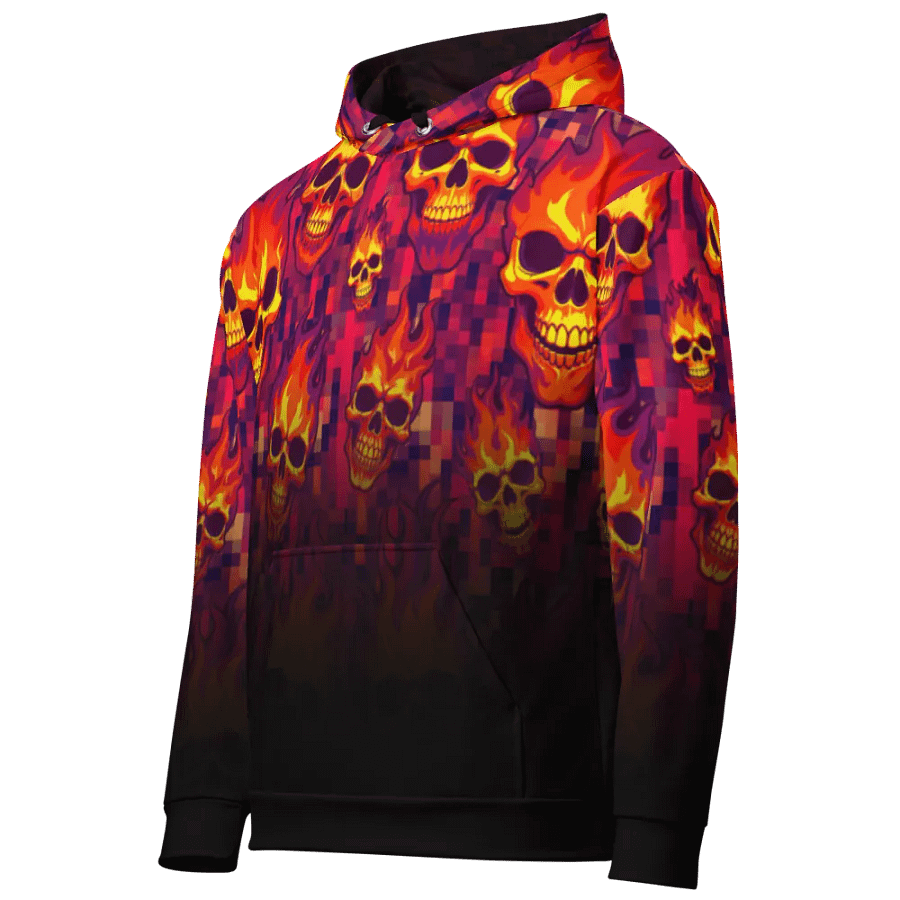 Neon Pixel Inferno Skulls (Poison) product image (5)
