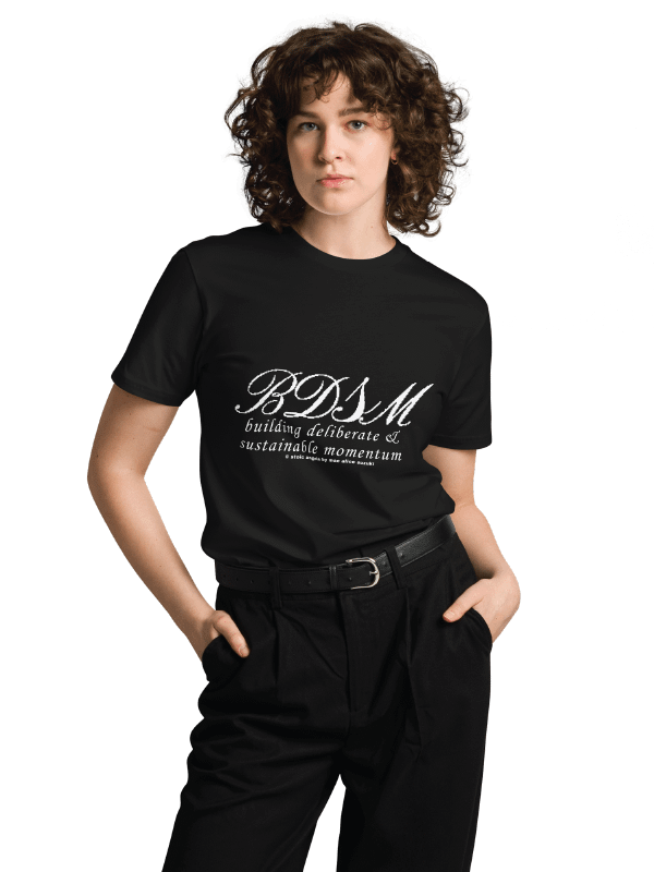 LIMITED: Building Deliberate Sustainable Momentum Tee product image (4)