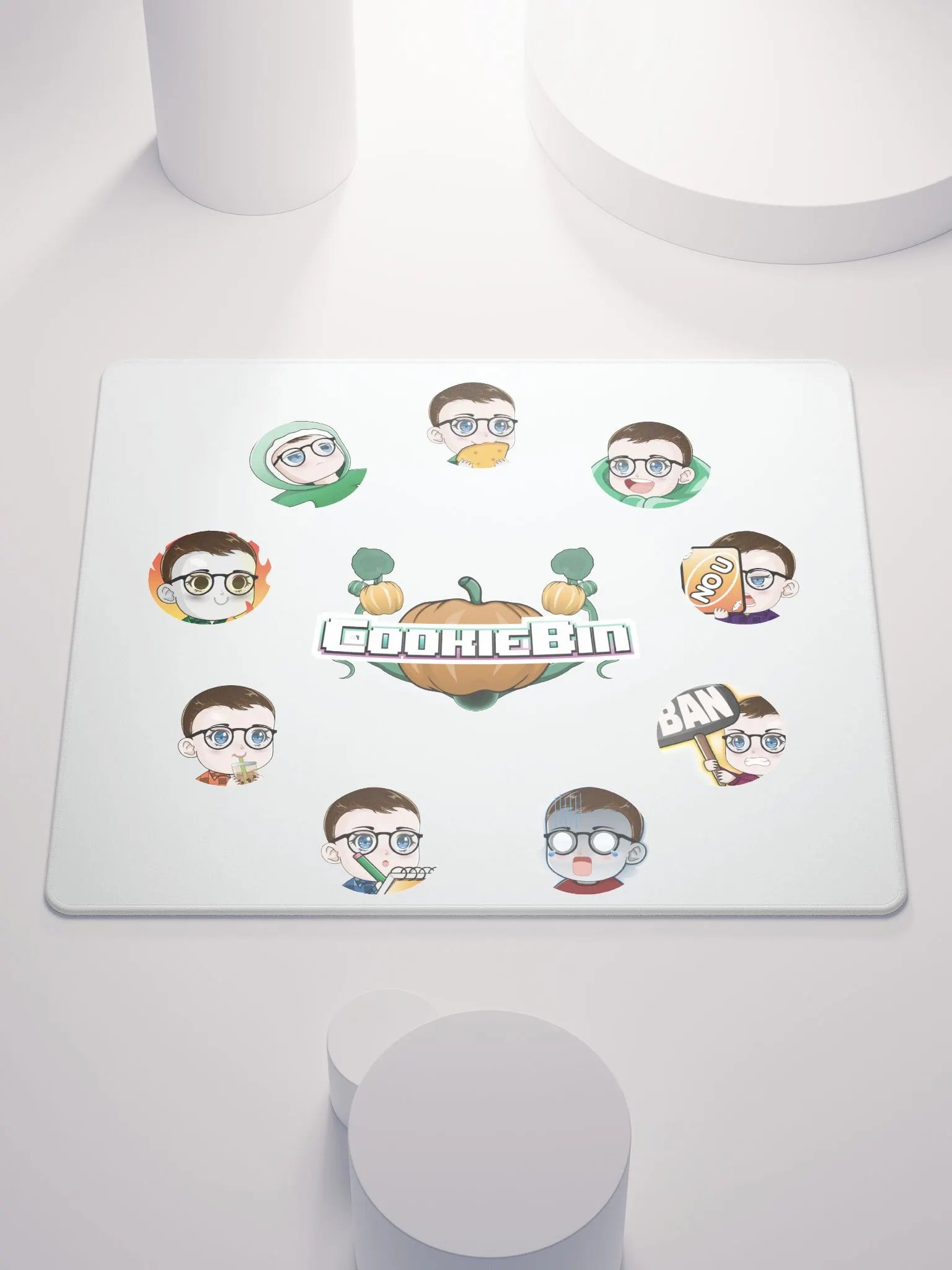 Emotes mousepad product image (1)